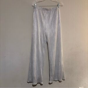 Angie White Elastic Waist Pants